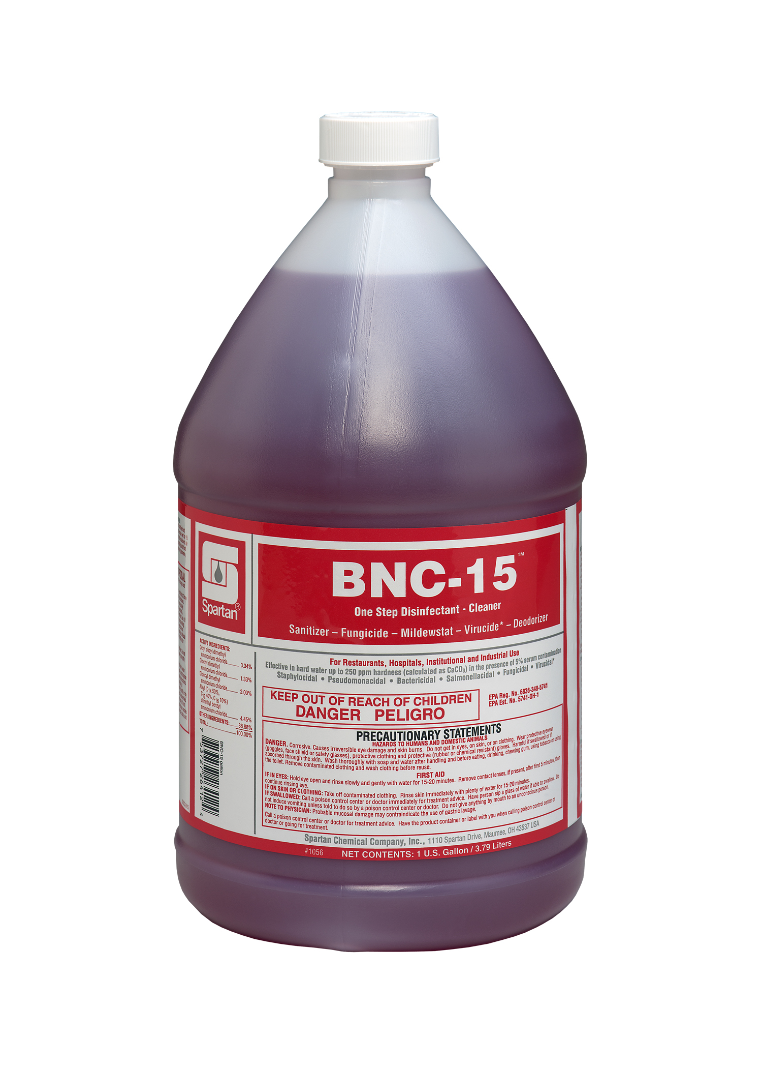 BNC-15 DISINFECTANT, 1 GALLON