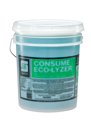CONSUME ECOLYZER DISINFECTANT CLEANER, 5 GALLON BUCKET