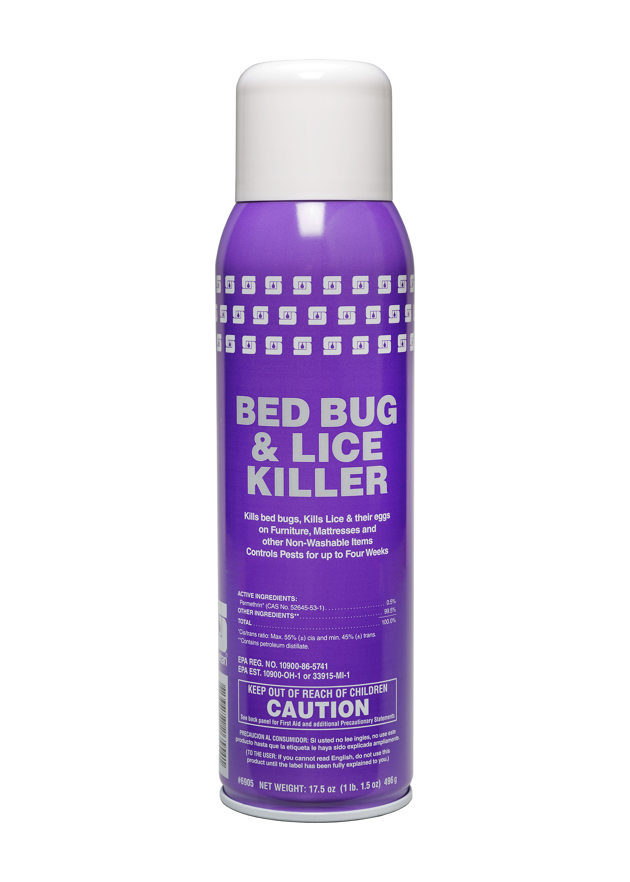 BED BUG AND LICE KILLER PEST CONTROL 17.5 OZ CAN
