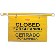 CLOSED FOR CLEANING HANGING SIGN
