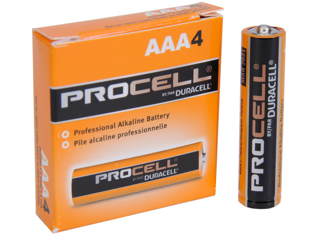 DURACELL PROCELL AAA BATTERY, 24/BOX