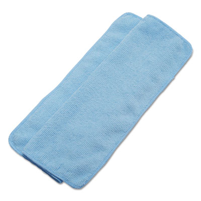 BLUE LIGHTWEIGHT MICROFIBER CLEANING CLOTH 16&quot;X16&quot; 24/PACK