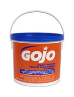 GOJO FAST WIPES HAND CLEANING TOWEL, 2 225 COUNT BUCKET/CASE