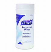 PURELL SANITIZING WIPES, 100/CAN 12 CANS/CASE
