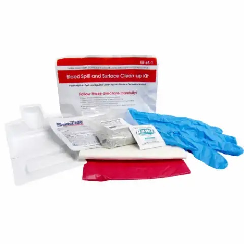 BLOOD SPILL CLEAN UP KIT