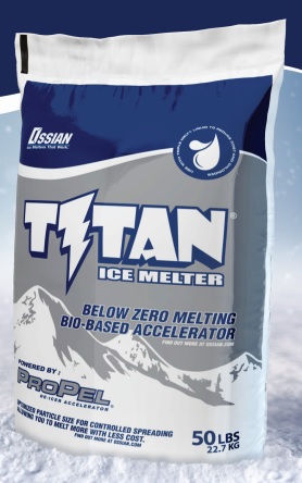 TITAN ICE MELT, 50 LB. BAG
